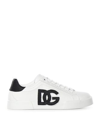 Dolce & Gabbana Portofino Light Strobel Leather Sneaker
