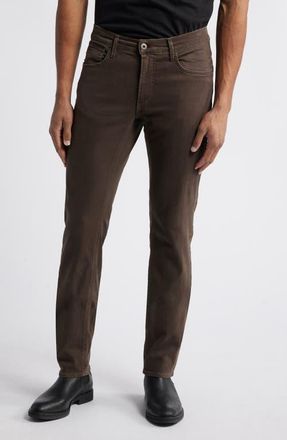 Brax Chuck Modern Fit Five-Pocket Pants in 52-Coffee at Nordstrom, Size 35 X 34
