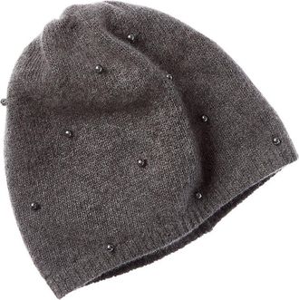 Portolano Pearls Cashmere Beanie