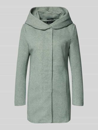 Only Taillierter Mantel mit Kapuze Modell SEDONA in Schilf, Gr&ouml;&szlig;e XS