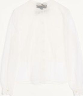 Valentino Camicia In Organza Donna AVORIO 36