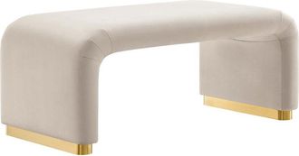 ModWay Koda Performance Velvet Waterfall Ottoman