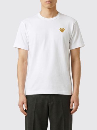 Comme Des Gar&ccedil;ons T-shirt in cotone con logo a contrasto