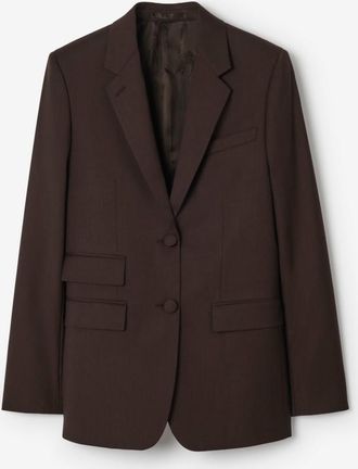Burberry Wool Tailored Jacket