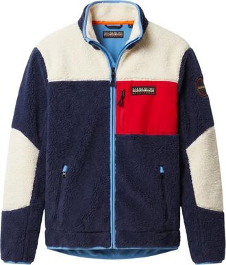 Napapijri Forro polar con cremallera completa Yupik - Sweatshirts & Hoodies - Hombre - Azul - 3XL