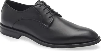 BOSS Teylor Plain Toe Derby in Black at Nordstrom, Size 10.5