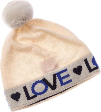 Brodie Love Pom Pom Cashmere Hat
