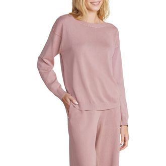 Barefoot Dreams Sunbleached Boat Neck Top in Teaberry at Nordstrom Rack, Size Small