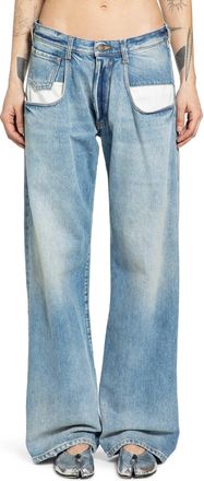 Maison Margiela Low Rise Loose Fit Jeans
