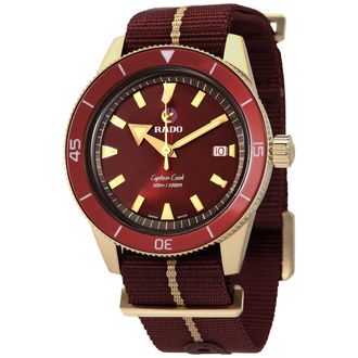 Rado Captain Cook Automatic Red Dial Mens Watch R32504407