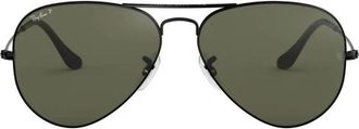 Ray-Ban Aviator Zonnebril - Heren - Zonnebrillen - Geel - 58 MM - Accessoires