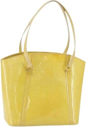 Louis Vuitton Pre-owned Tote Bags, female, Yellow, Size: ONE SIZE Pre-owned Tote Bag