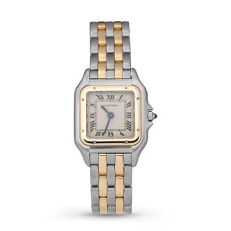 Cartier Pre-owned Cartier Panthere De Cartier Quartz White Dial Ladies Watch 1120