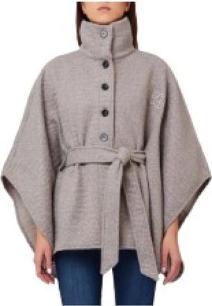Liu Jo Jackets - female - Liu Jo - Ponchos - Brown - ONE SIZE - Jackets