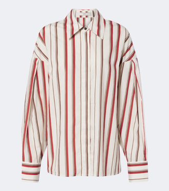 Sir. Alva striped cotton shirt