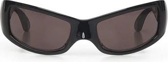 Balenciaga Raven Cat Zonnebrillen - Heren - Zonnebrillen - Zwart - ONE Size - Accessoires
