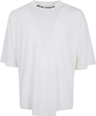 Palm Angels T-Shirts - Heren - T-shirts - Wit - M - Tops