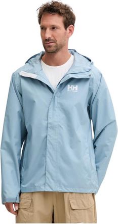 Helly Hansen Seven J Jacket - Heren - Windbreakers - Blauw - S - Polyester - Fitness