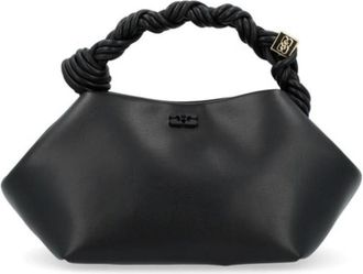Ganni Dames, Tassen, Zwart, Maat: ONE Size Leer