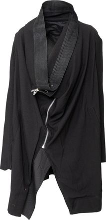 Rick Owens asymmetrische jas - jaren 10