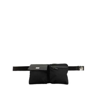 Gucci Pre-owned Nylon Belt Bag - Dames - Pre-owned - Zwart - Maat: ONE Size Nylon