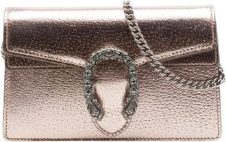 Gucci Borsa Pre-owned Mini Dionysus Crossbody - - Pre-owned - Donna - Rosa - ONE SIZE