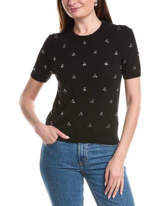 Milly Milly Rosalyn Wool & Cashmere-Blend Sweater