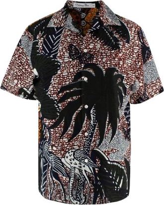 Dior Yellow Aztec Shirt Size XS