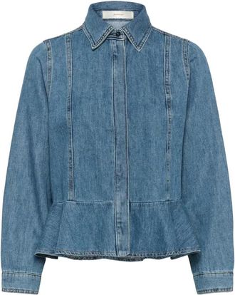 Inwear Blouses & Shirts - Dames - Spijkeroverhemden - Blauw - XL - Denim - Overhemden