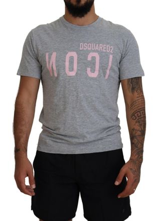 Dsquared2 Dsquared&sup2; Logo Cotton Short Sleeves Crewneck Mens T-shirt (Pre-Owned)