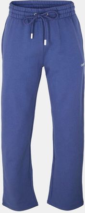 Off-white Mens Off White Arrow Solid Patterned Straight Sweatpants in Dark Blue-White - Size X-Large