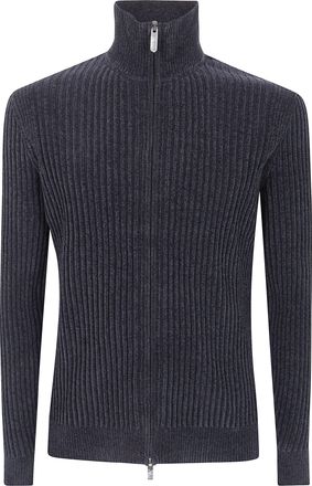 Roberto Ricci Design Sweater Full Zip Knit Velvet Rave
