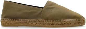 Saint Laurent Cassandre Logo Espadrilles - Heren - Espadrilles - Groen - 42 EU - Schoenen