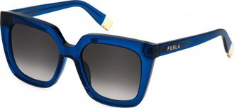 Furla Womens SFU776V-530955 SFU776V 53 530955 Sunglasses - Blue - One Size