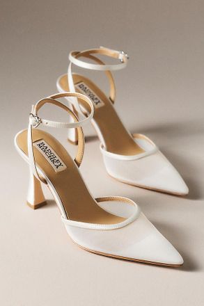 Anthropologie Badgley Mischka Yordan Ankle-Strap Pumps