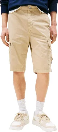 Tommy Jeans Heren Otis Relaxed Fit Cargo Korte Broek (Beige)