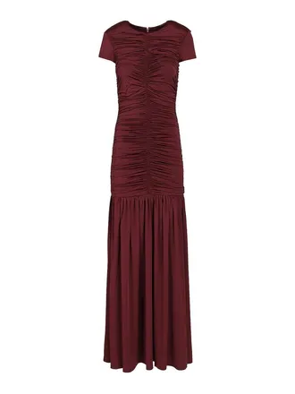 Rotate Long Gathered Dress