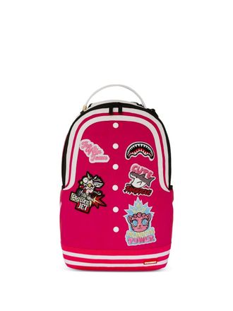 Sprayground Zaino Varsity DLX con applicazione - Rosa