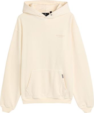 Represent Owners Club Hooded Cotton Sweatshirt - Cream - XS