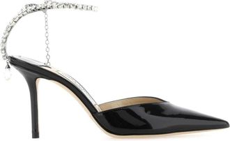Jimmy Choo London Pumps - Dames - Pumps - Zwart - 38 1/2 EU - Schoenen