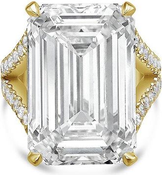 Diana M. Jewels 18K 22.00 Ct. Tw. Lab-Grown Diamond Ring