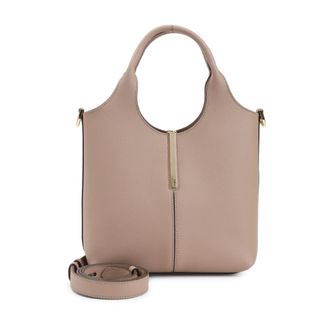 Tod's Tassen, Dames, Roze, ONE Size, Leer, Ginger Snap Schoudertas