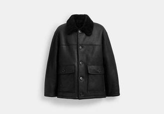 Coach Classic Shearling Coat