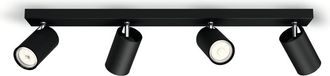 Philips Hue Spotlight Kosipo 4 Lights Black 915005532301 5059430pn - Philips