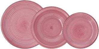 Quid Vajilla Loza Vita Peoni 18 Piezas