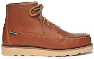 Sebago Tala Mid Tumb - Heren - Veterlaarzen - Bruin - 44 EU - Leer - Schoenen