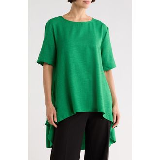 Patrizia Luca A-Line Tunic Top in Green at Nordstrom Rack, Size X-Small