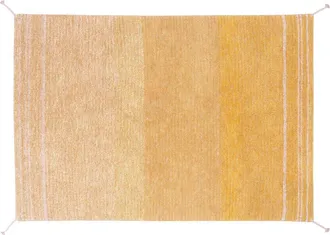 Lorena Canals Reversible Washable Recycled Cotton Blend Rug in Amber/honey at Nordstrom, Size X-Small