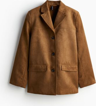 H&M Einreihiger Blazer - Beige