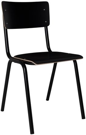 Zuiver Hochwertiger Design Stuhl Back to School - Schwarz